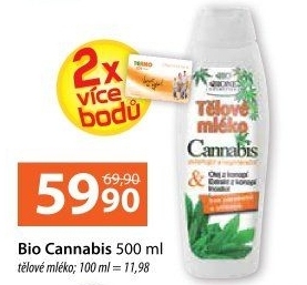 Tělové mléko Cannabis Bione Cosmetics