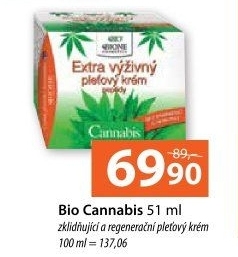 Krém pleťový Cannabis Bione Cosmetics