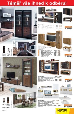 akční leták Sconto nábytek 28.2.2018-20.3.2018