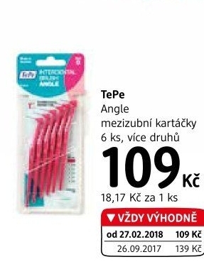 Kartáčky mezizubní Angle TePe
