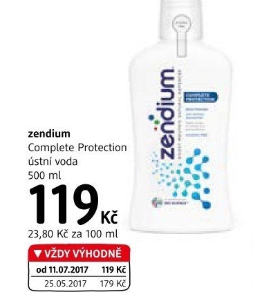 Ústní voda Complete Protection Zendium