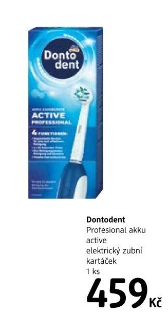 Elektrický zubní kartáček Profesional Active DontoDent
