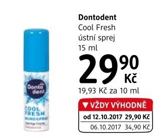Sprej ústní Dontodent