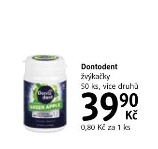 Žvýkačky Dontodent