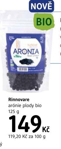 Sušená Arónie Rinnovare