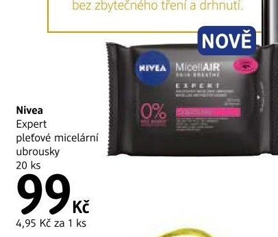 Ubrousky micelární pleťové Nivea