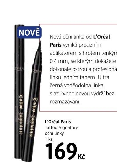 Linky oční Tattoo Signatur L'oreal