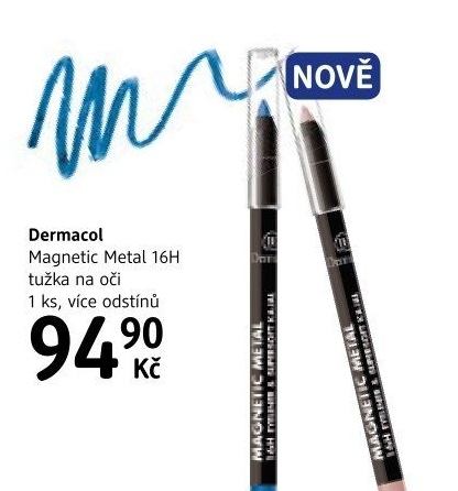 Tužka na oči Magnetic Metal 16H Dermacol