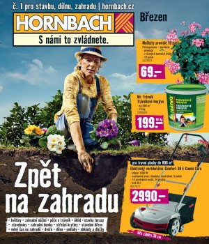akční leták Hornbach 28.2.2018-27.3.2018