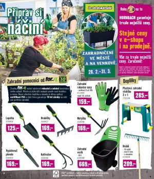 akční leták Hornbach 28.2.2018-27.3.2018