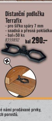 Distanční podložka Terrafix Konsta