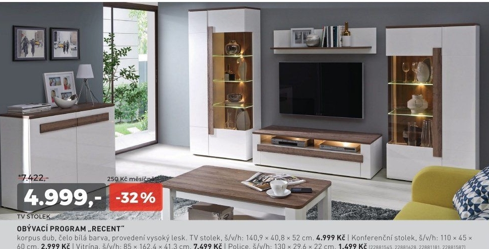 TV stolek RECENT
