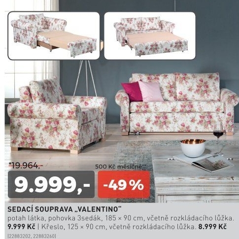 Pohovka VALENTINO