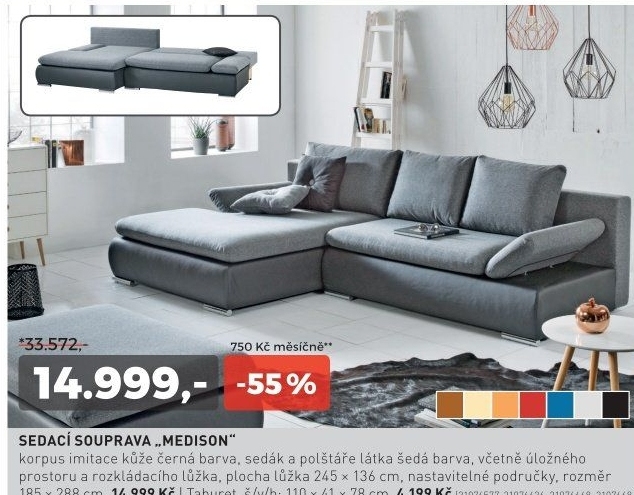 Sedací souprava MEDISON