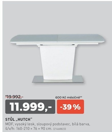 Stůl HUTCH