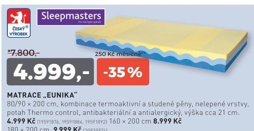 Matrace EUNIKA