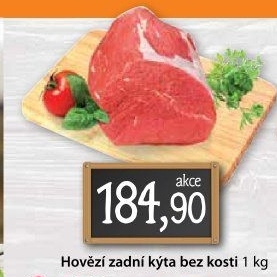 Hovězí kýta zadní bez kosti