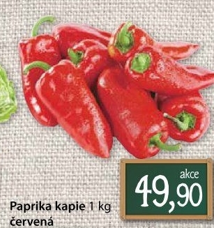 Paprika červená kapie