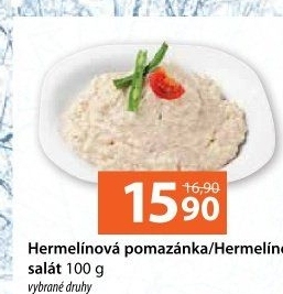 Hermelínová pomazánka
