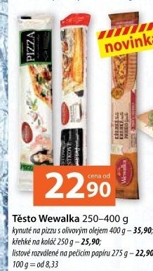 Těsto kynuté na pizzu Wewalka