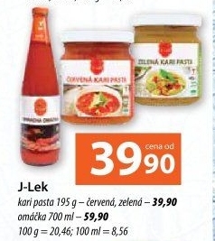 Kari pasta J-LEK