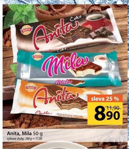 Oplatky Anita Sedita