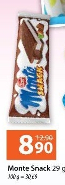 Dezert mléčný Monte Snack Zott