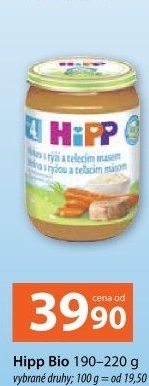 Příkrmy Bio HiPP