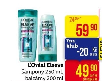 Šampon Elséve L'Oréal