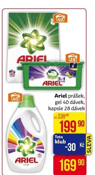 Prací prášek Ariel