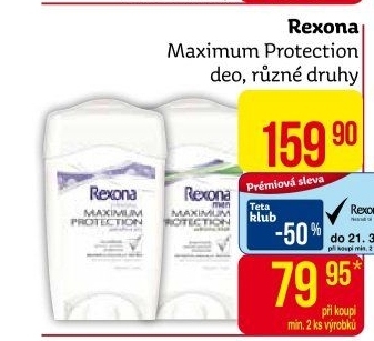 Deodorant stick Maximum Protection Rexona