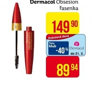 Řasenka Obsesión Dermacol