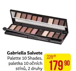 Oční stíny paleta Gabriella Salvete