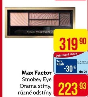 Oční stíny paleta Smokey Eye Drama Max Factor