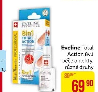 Péče o nehty 8v1 Total Action Eveline Nail Therapy