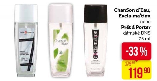 Deodorant parfémovaný Chanson