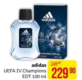 Toaletní voda pánská Champions League Adidas