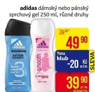 Sprchový gel Adidas