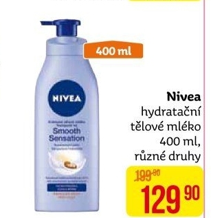 Tělová mléka Nivea