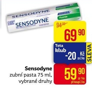 Pasta na zuby Sensodyne