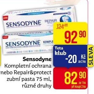 Pasta na zuby Kompletní ochrana Sensodyne