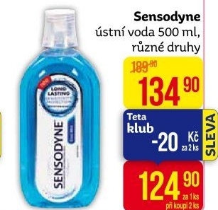 Ústní voda Sensodyne
