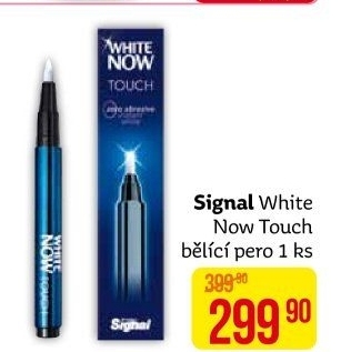 Zubní pero bělicí White Now Touch Signal