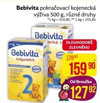 Kojenecké mléko Bebivita