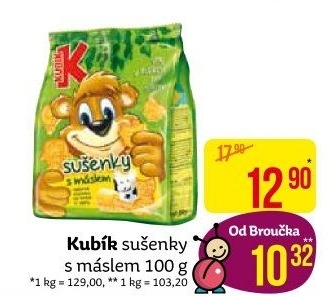 Sušenky Kubík