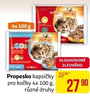 Kapsičky pro kočky Propesko