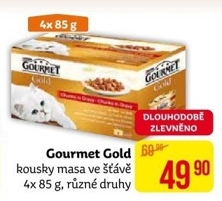 Konzerva pro kočky Gold Gourmet Purina