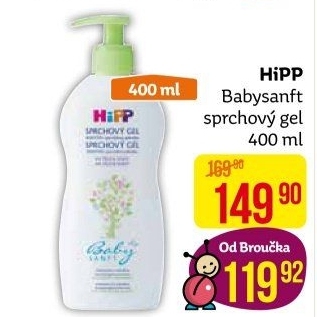 Sprchový gel dětský Baby Hipp