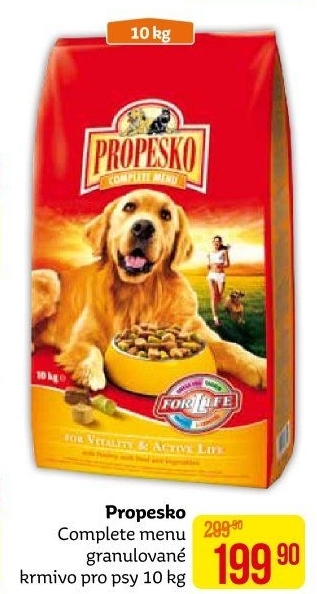 Granule pro psy Propesko