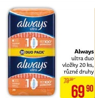 Vložky dámské Ultra Always